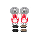 PowerStop Z23 Daily Driver Carbon-Fiber Ceramic Pads Drilled & Slotted Rotor & C