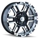 18x9 ION Alloy 179 Black Wheel/Rim 8x170 8-170 18-9 ET12