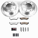 PowerStop Z36 Carbon-Fiber Ceramic Brake Pad with Drilled and Slotted Rotor Kit