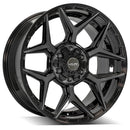4Play Gen3 4P06 20x9 Black Brushed Face Tinted Wheel 6x139.7 ET0 CB106.1