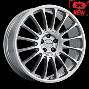 15x7 Vision 477 Monaco Graphite 5x114.3 5x4.5 ET38 Wheel Rim