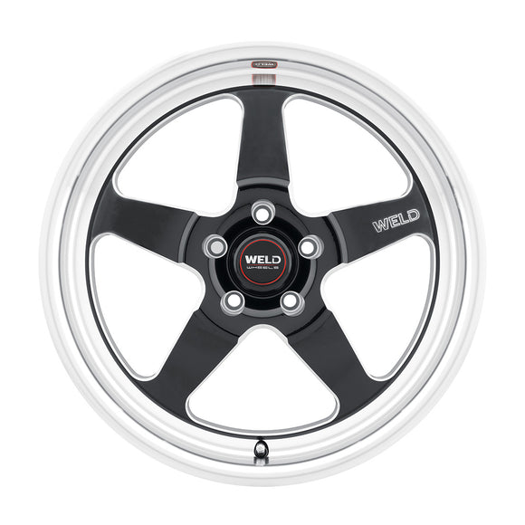 19x11 WELD Performance Ventura Black Milled 5x120.65 5x4.75 ET70 Wheel Rim
