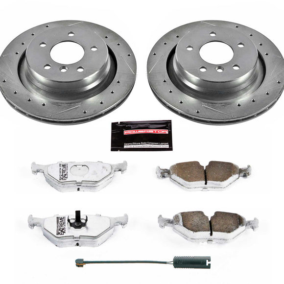 PowerStop Z26 Street Performance Ceramic Brake Pad and Drilled & Slotted Rotor K