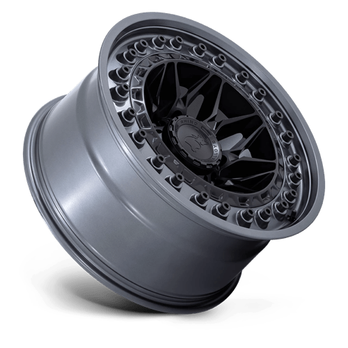 17x9 Black Rhino Alpha Gloss White On Matte Black 6x139.7 ET-12 Wheel