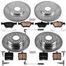 PowerStop Z23 Daily Driver Carbon-Fiber Ceramic Brake Pad and Drilled & Slotted