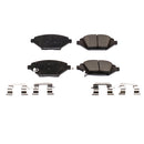 PowerStop Z17 Evolution Ceramic Brake Pads With Hardware