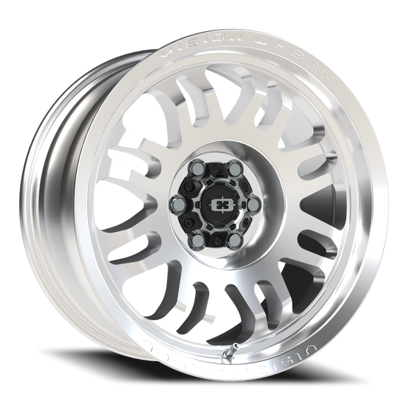 17x8.5 Vision 409 Inferno Milled Machine Face 6x114.3 6x4.5 ET0 Wheel Rim