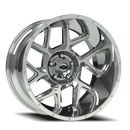 22x12 Vision 360 Sliver Chrome Wheel 5x127 ET-51 CB78.1