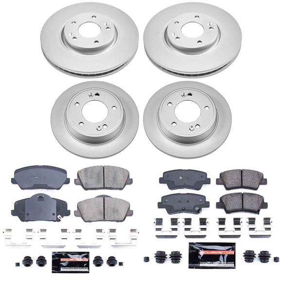Z23 Daily Driver Premium Carbon-Fiber Ceramic Brake Pad and Fully Coated Rotor K
