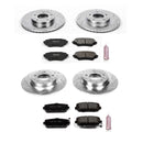 PowerStop Z23 Daily Driver Carbon-Fiber Ceramic Brake Pad and Drilled & Slotted