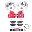PowerStop Z23 Daily Driver Carbon-Fiber Ceramic Pads Drilled & Slotted Rotor & C