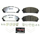 PowerStop Z36 Truck And Tow Carbon-Fiber Ceramic Brake Pads With Hardware