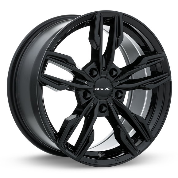 17x8 RTX Stade Black 5x120 ET35 wheel/rim