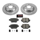 PowerStop Z23 Daily Driver Carbon-Fiber Ceramic Brake Pad and Drilled & Slotted