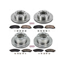PowerStop OE Stock Replacement Low-Dust Ceramic Brake Pad and Rotor Kit