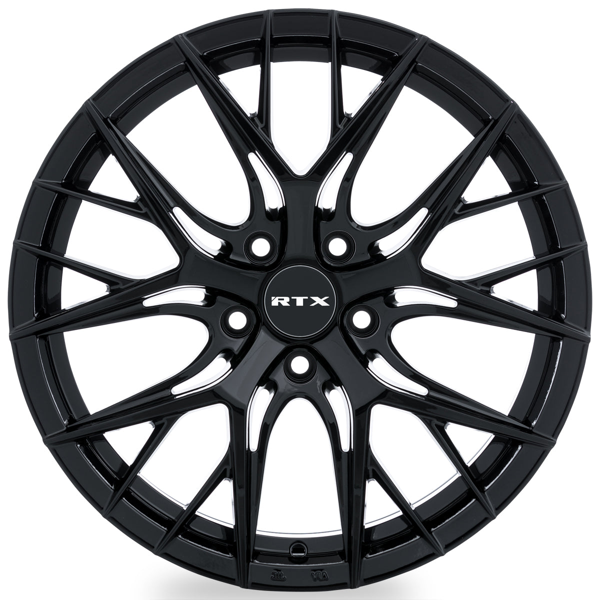 18x8 RTX Valkyrie Gloss Black 5x114.3 ET40 wheel/rim