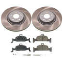 PowerStop Semi-Coated Rotor and Low-Dust Ceramic Brake Pad Kit