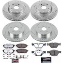 PowerStop Z26 Street Performance Ceramic Brake Pad and Drilled & Slotted Rotor K