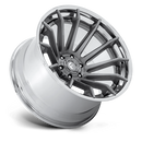 24x12 Fuel Off-Road FC403 Burn Platinum With Chrome Lip 6x135 ET-44 CB87.1 Wheel