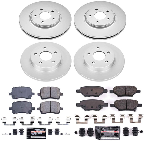 Z23 Daily Driver Premium Carbon-Fiber Ceramic Brake Pad and Fully Coated Rotor K