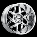 20x12 Vision 360 Sliver Chrome Wheel 8x165.1 ET-51 CB125.2-1