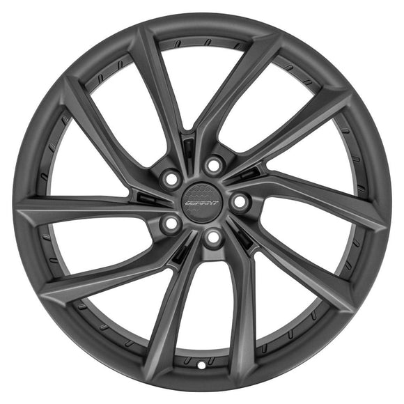 20x9 Defiant DF06 Dark Satin Charcoal 5x120 ET35 Wheel Rim