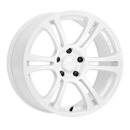 18x10.5 Kansei K16W Neo Gloss White 5x112 ET22 CB66.56 Wheel