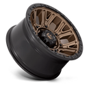 20x10 Fuel Off-Road D826 Traction Matte Bronze with Black Ring 8x180 ET-18 Wheel