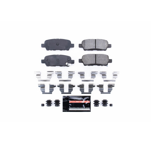 PowerStop Z23 Evolution Sport Carbon-Fiber Brake Pads With Hardware