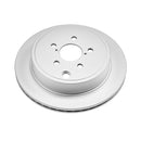 PowerStop Evolution Genuine Geomet Coated Rotors Rear For Subaru Legacy
