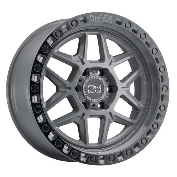 17X9 Black Rhino Kelso BTL-GRY-BLKLP 6X135 ET0 wheel/rim