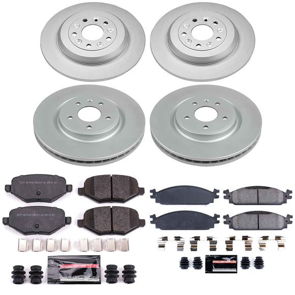 Z23 Daily Driver Premium Carbon-Fiber Ceramic Brake Pad and Fully Coated Rotor K