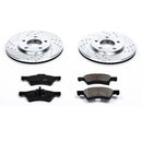 PowerStop Z23 Daily Driver Carbon-Fiber Ceramic Brake Pad and Drilled & Slotted