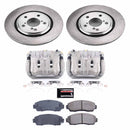 PowerStop OE Stock Replacement Low-Dust Ceramic Brake Pad, Rotor and Caliper Kit