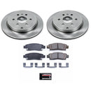 PowerStop OE Stock Replacement Low-Dust Ceramic Brake Pad and Rotor Kit