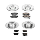PowerStop Z23 Daily Driver Carbon-Fiber Ceramic Brake Pad and Drilled & Slotted