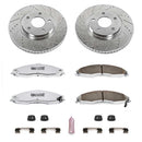 PowerStop Z26 Street Performance Ceramic Brake Pad and Drilled & Slotted Rotor K