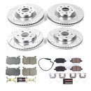 PowerStop Z23 Daily Driver Carbon-Fiber Ceramic Brake Pad and Drilled & Slotted