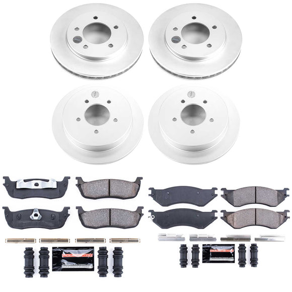 Z23 Daily Driver Premium Carbon-Fiber Ceramic Brake Pad and Fully Coated Rotor K