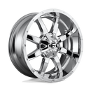22x10 Fuel Off-Road D536 Maverick Chrome Plated 8x170 ET10 CB125.1 Wheel Rim