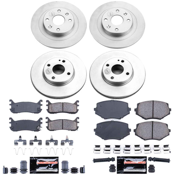 Z23 Daily Driver Premium Carbon-Fiber Ceramic Brake Pad and Fully Coated Rotor K