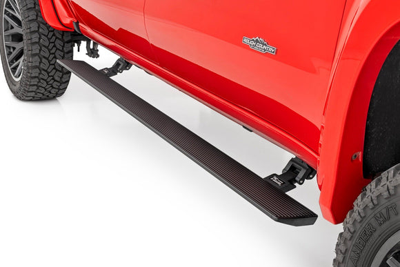 Rough Country Power Running Boards For Double Cab Chevy GMC 1500 2500 3500 14-18