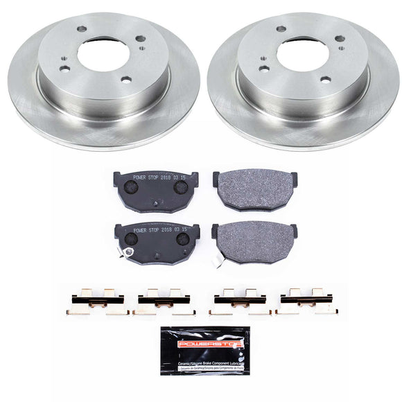 PowerStop Track Day Spec High-Performance Brake Pad and Rotor Kit