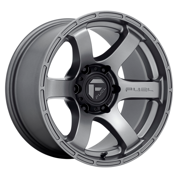 18X9 Fuel D767 RUSH Matte Gun Metal 6X135 ET20 wheel/rim