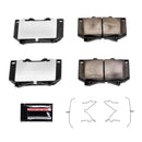 PowerStop Z36 Truck And Tow Carbon-Fiber Ceramic Brake Pads With Hardware