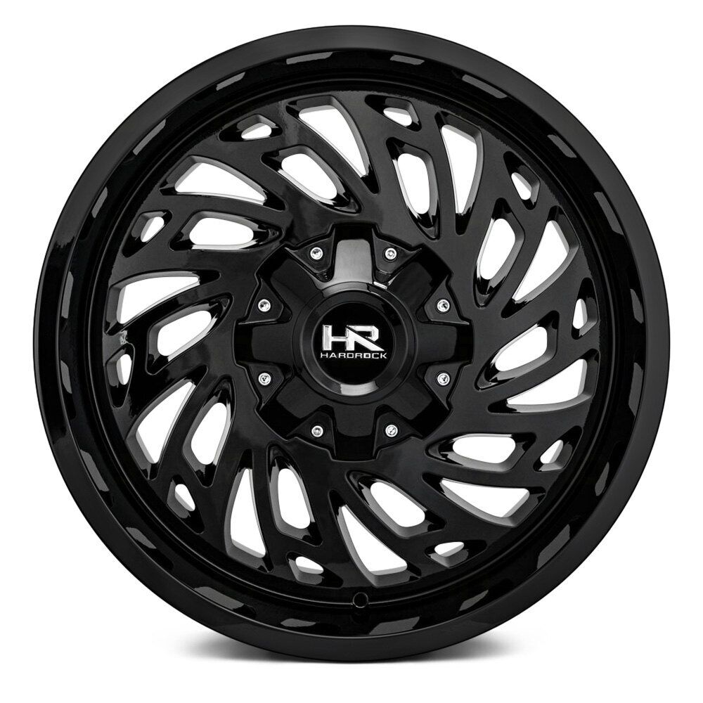 20x12 Hardrock Attack Gloss Black 5x127/139.7 ET-51 wheel/rim - 0