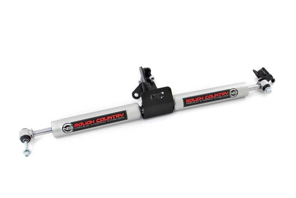 N3 Steering Stabilizer - Dual - 4 Inch Lift - Jeep Grand Cherokee WJ (99-04)