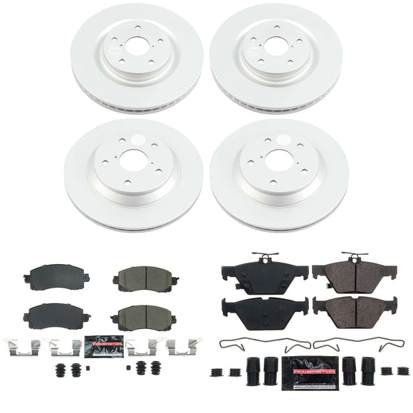 Z23 Daily Driver Premium Carbon-Fiber Ceramic Brake Pad and Fully Coated Rotor K