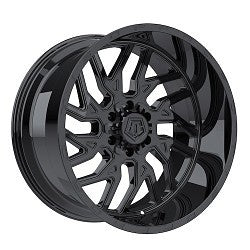 20x10 TIS 554B Black 6x135 6x139.7 6x5.5 ET-19 Wheel Rim