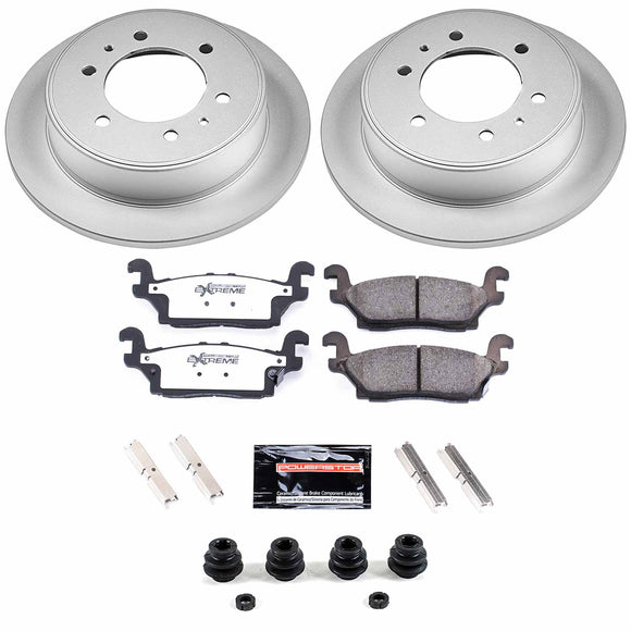 Z36 Truck & Tow Premium Carbon-Fiber Ceramic Brake Pad and Fully Coated Rotor Ki